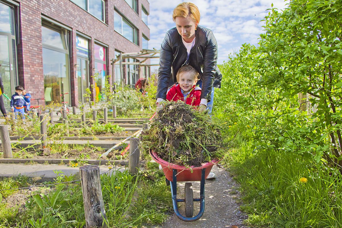 Tuinieren in de kinderopvang