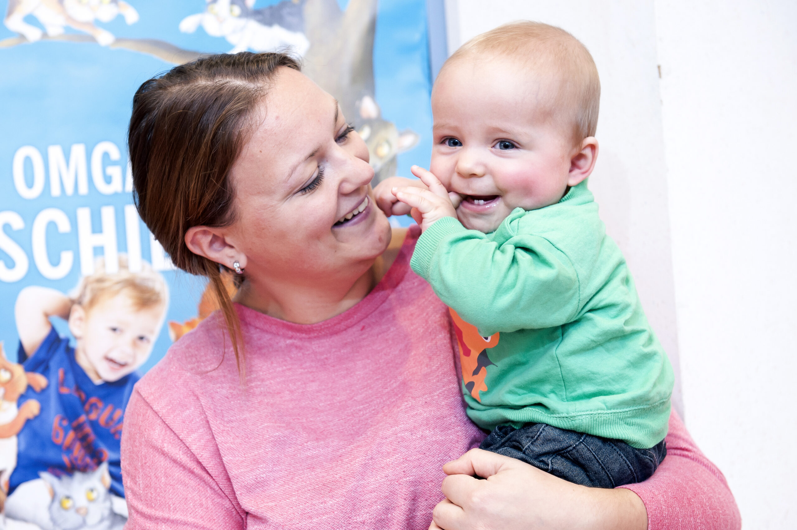 Leidster met baby KLAPSTUK Kinderopvang 2Samen Den Haag Monster Naaldwijk