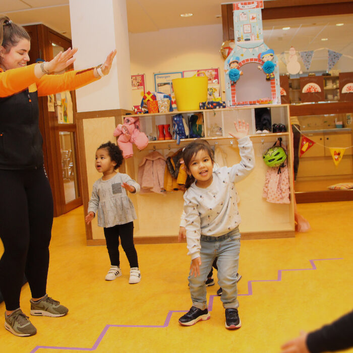 Peters dansen in kinderdagverblijf en peuteropvang