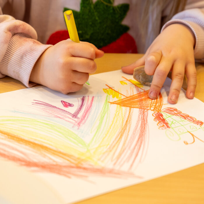 kleuren bij kinderdagverblijf 2zwanen in ypenburg