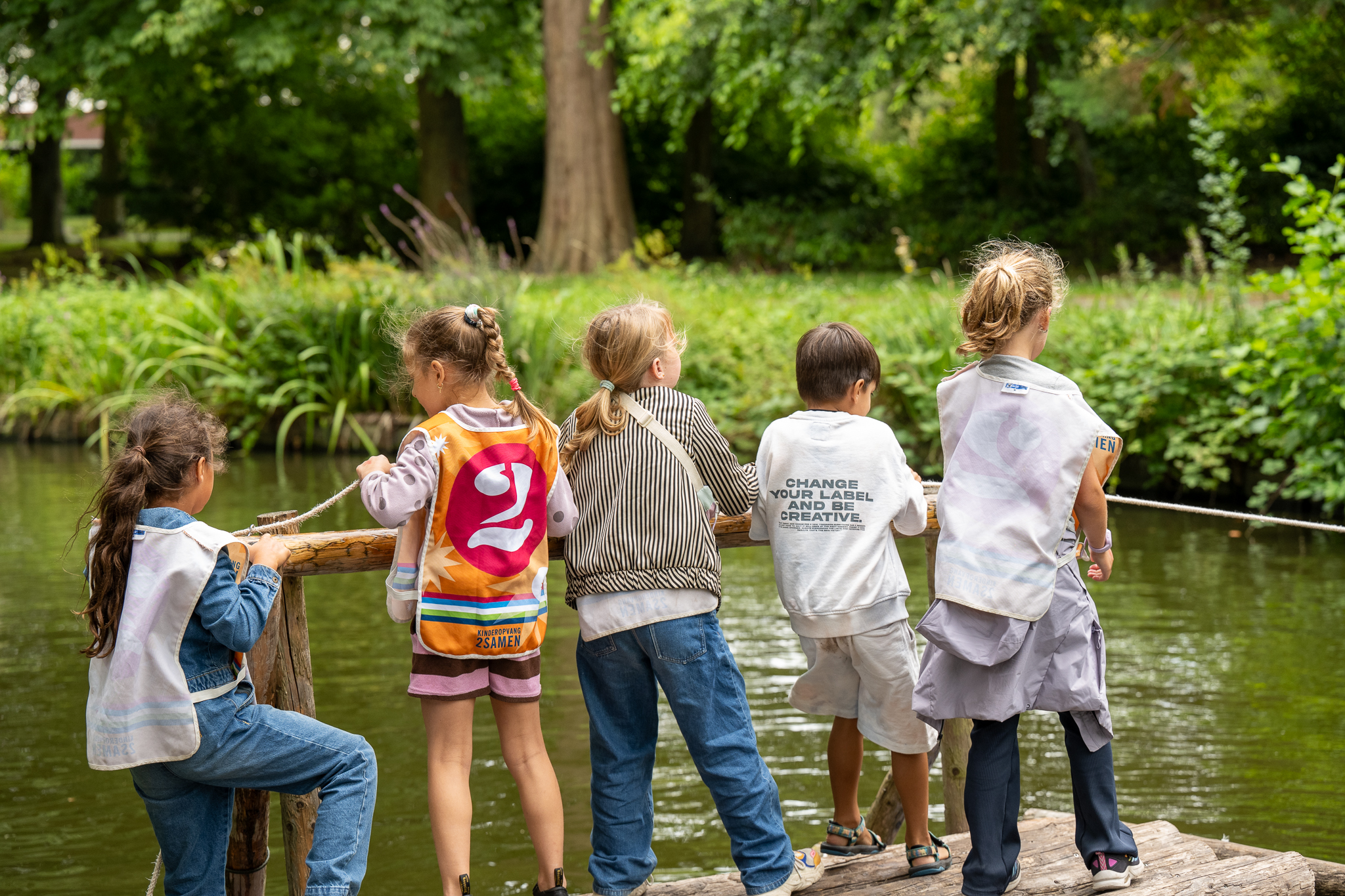 Vlot varen met kinderen van kinderopvang 2samen en uit de wijk